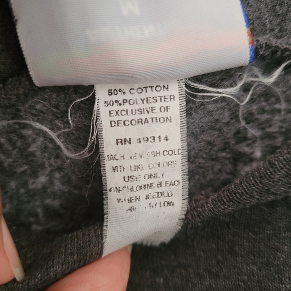 CHAMPION Harvard Hoodie Size M Gray Sweatshirt Academia Preppy Collegiate - Picture 8 of 12